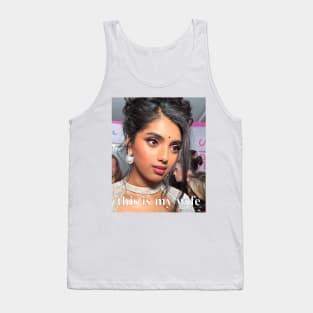 this is my wife Avantika Tank Top